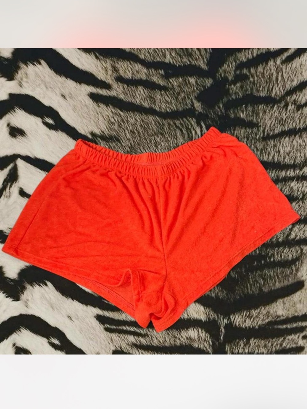 aerie Bright Orange Women's Lounge Shorts